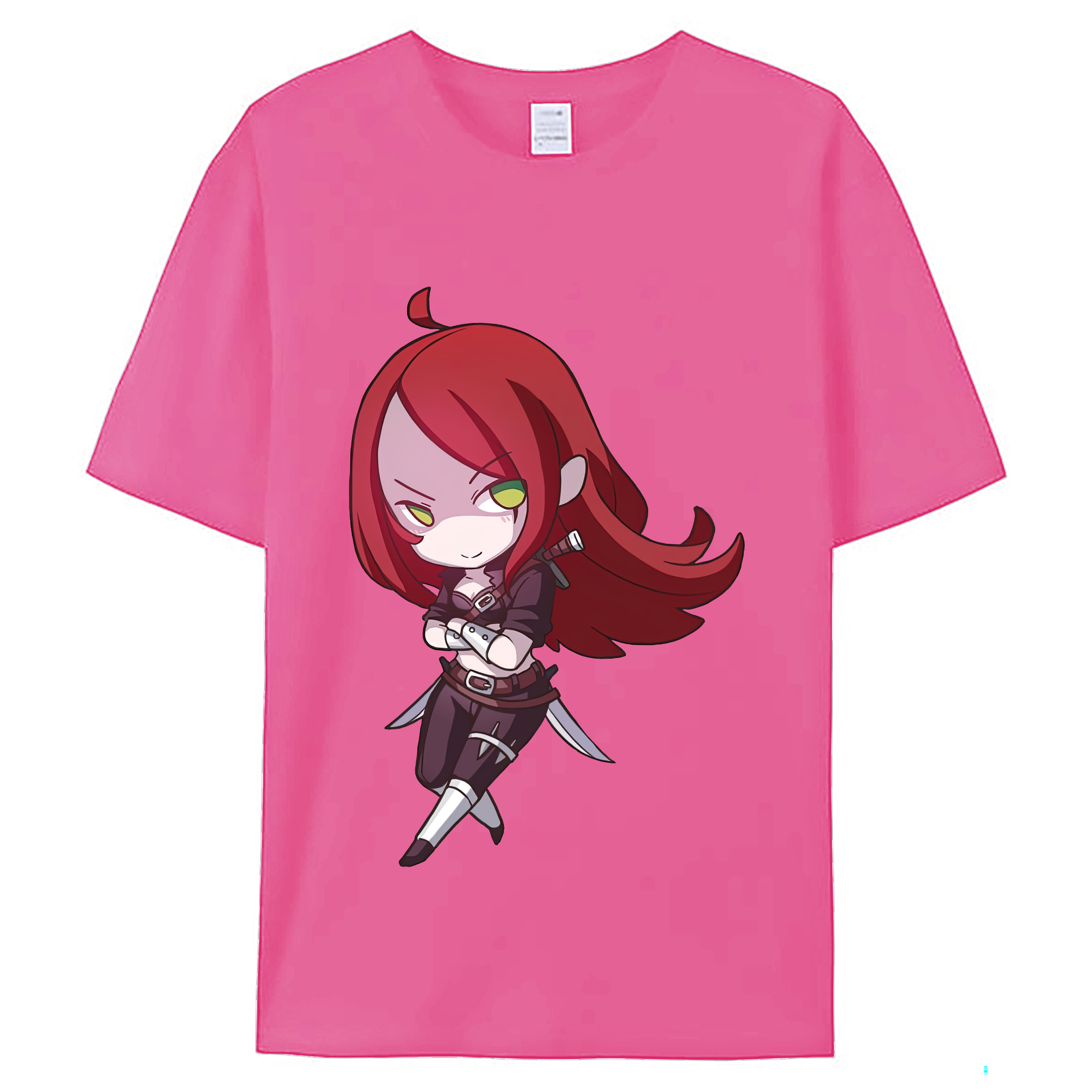 （画像用） リーグ・オブ・レジェンド League of Legends LOL レディースカジュアルプリントTシャツ（綿100％）